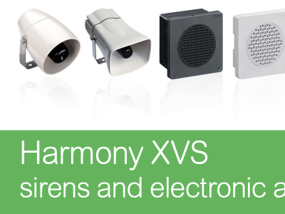 Harmony XVS Sirens and Electronic Alarms - Catalog