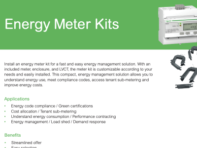 Single-Phase / Three-Phase Smart Energy Meter Kits - Brochure